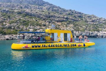 3h AI swim & snorkel in Anthony Quinn, See Deep Yellow Semi-Submarine Cruise