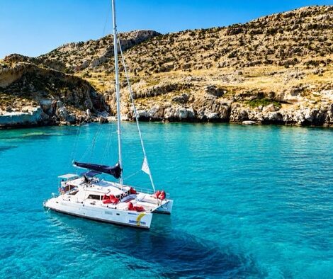 catamaran cruise kolymbia